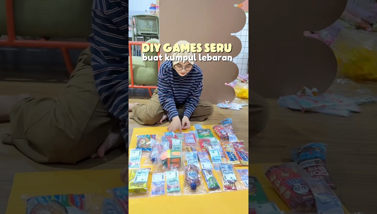 DIY GAMES ALA LOTERE buat LEBARAN ✨ #ramadanwithyoutube #NBBK terakhir nih!
