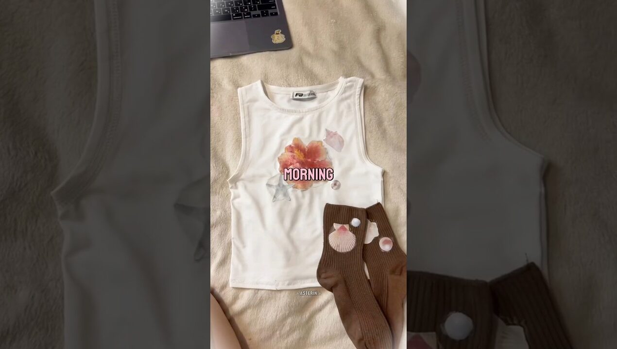 How to make DIY GRAPHIC T SHIRTS at home (EASIEST TUTORIAL) || #fashion #diy #fyp #shorts