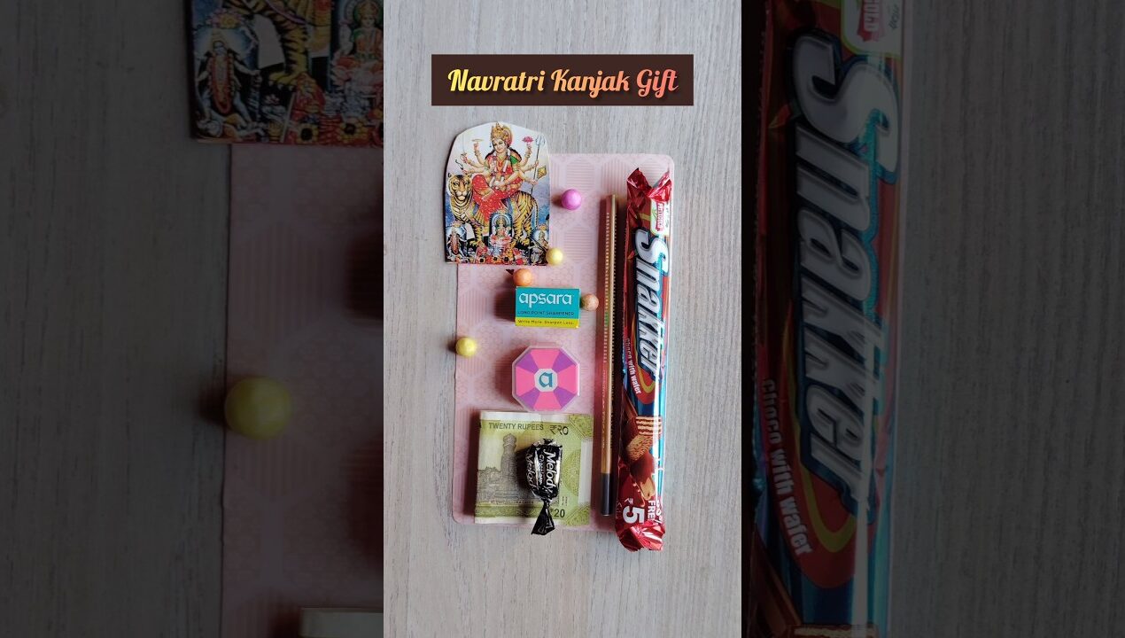 Kanjak Gift| Navratri gift For Kanjak|New Gift idea|#viral #ideas #shorts