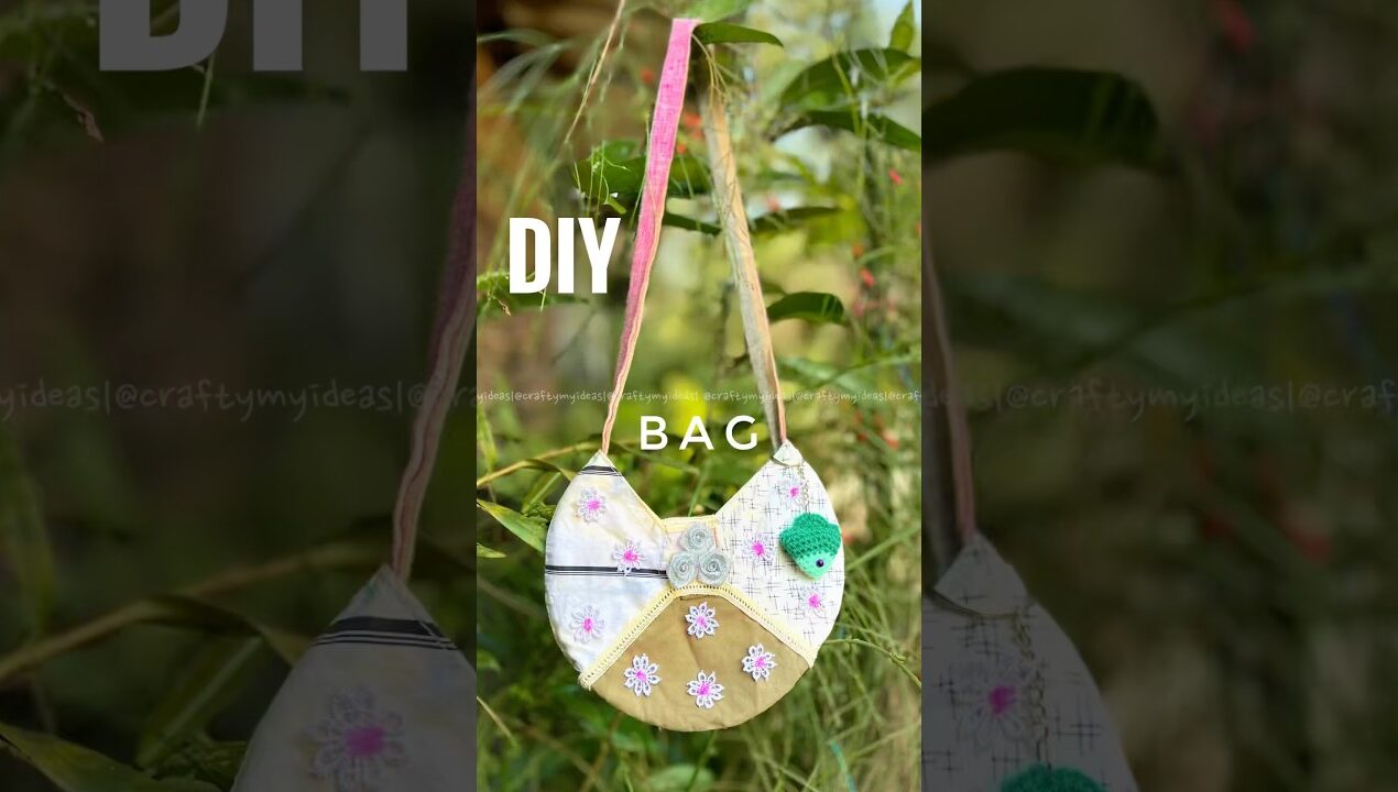 പഴയ MASK കൊണ്ട് BAG😁😅😄@Craftymyideas #craft #diy #shorts