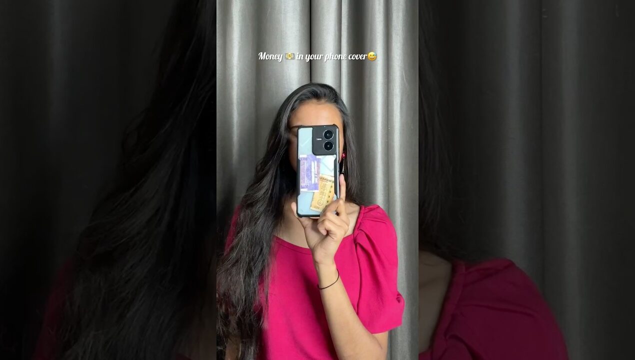 Money in your phone cover 😅#diy #shorts ￼