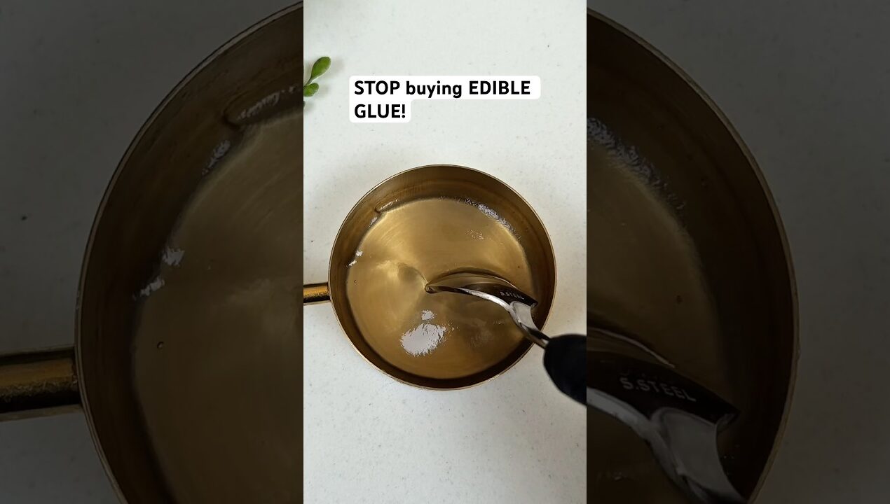 DIY Edible Glue That Costs Almost Nothing 🤯