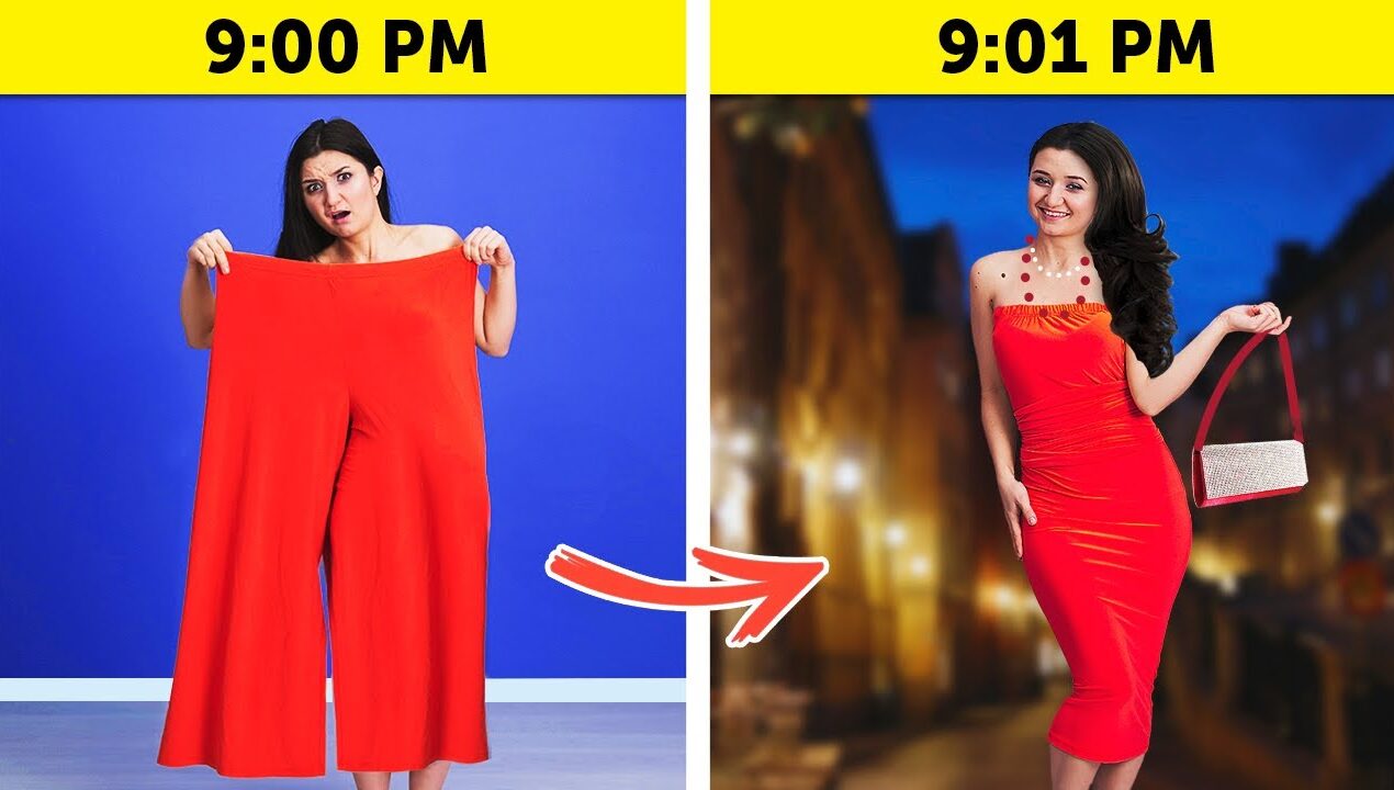 22 BRILLIANT CLOTHES HACKS || Cool DIY Upgrade Ideas by 5-Minute Crafts