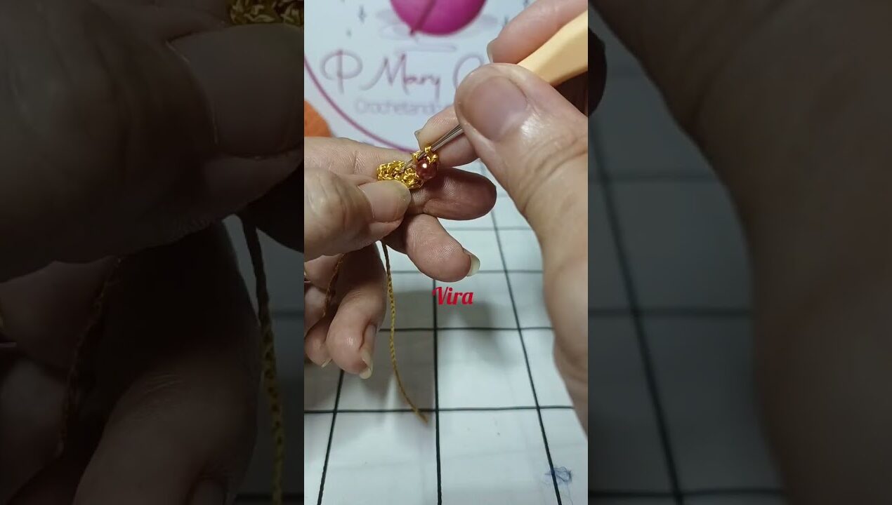 Brincos #shorts #croche #passoapasso #diy  #beginnertutorial #joia