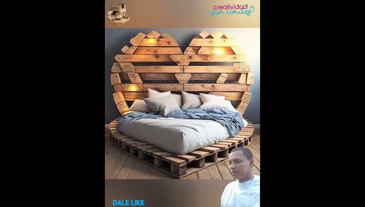 DIY Ideas con Madera Pallets que te Encantarán de inspiración para tus futuros proyectos 💯♥️🥰🤩