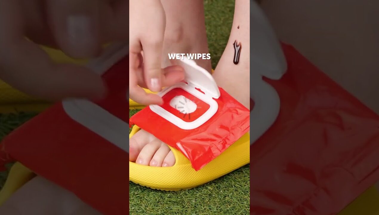 Wait… Slippers Can Do THIS?! 😳🥿 #DIY