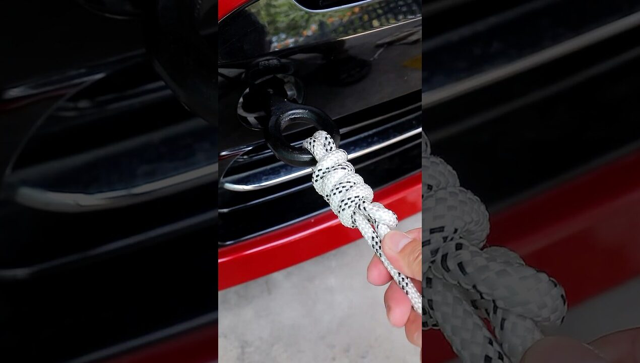 Best Knot to Use in Car Rescue Emergencies #diy #ideas #knot #tricks #tips