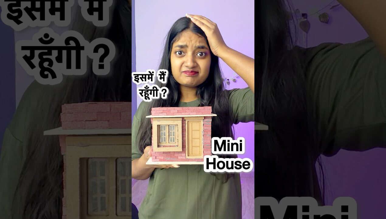 DIY Miniature house part 2 😱 #shorts  #shortsviral #diy