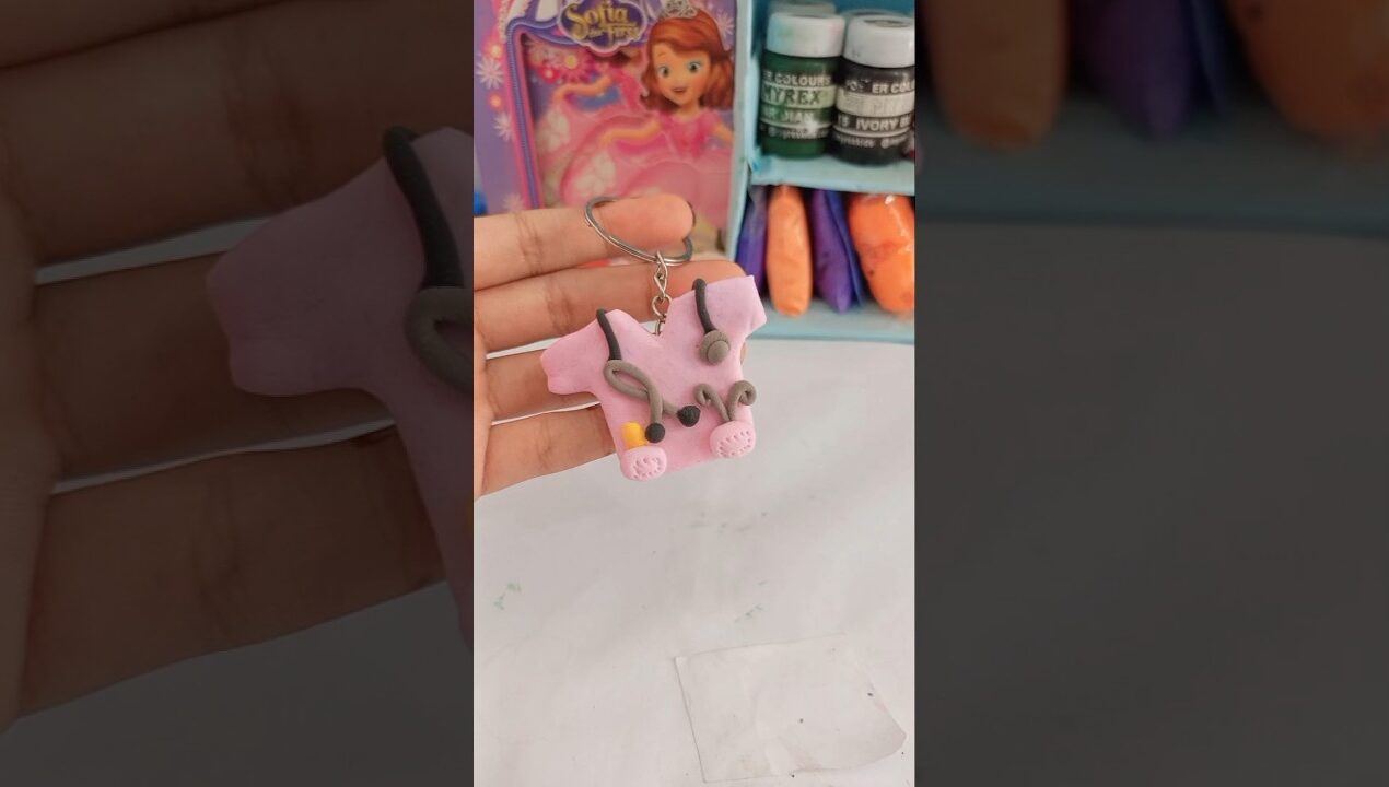DIY polymer clay doctor charms😺💕#shorts#youtubeshorts #diy#ideas#clay #miniature #aesthetic#trending