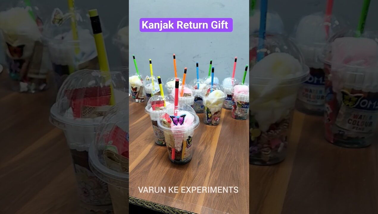 Kanjak Gift Ideas for Navratri #kanjak #kanjakgifts #navratri #returngifts #kanyapujan #shorts #diy