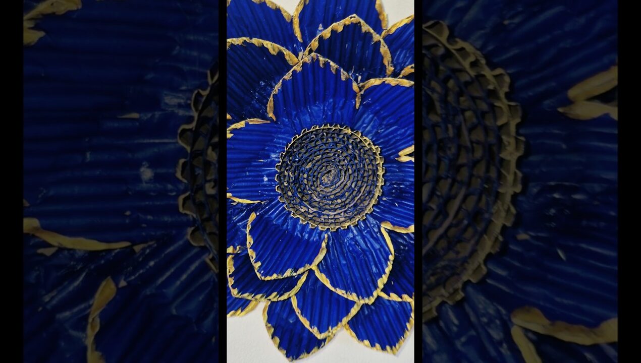 Beautiful wall decoration ideas || Card board reuse || Aesthetic room decoration ideas #DIY #crafts