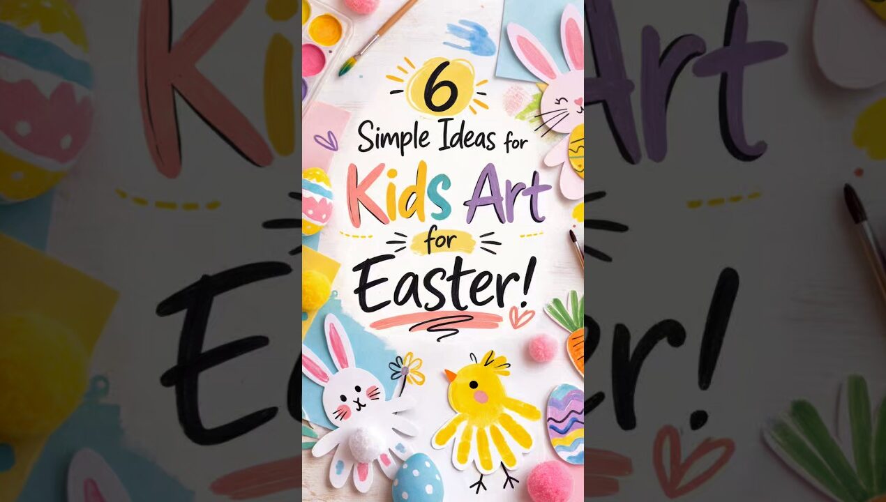 6 Easy Easter Crafts You’ll Love 🐣🐰 | Cute DIY Ideas for Kids