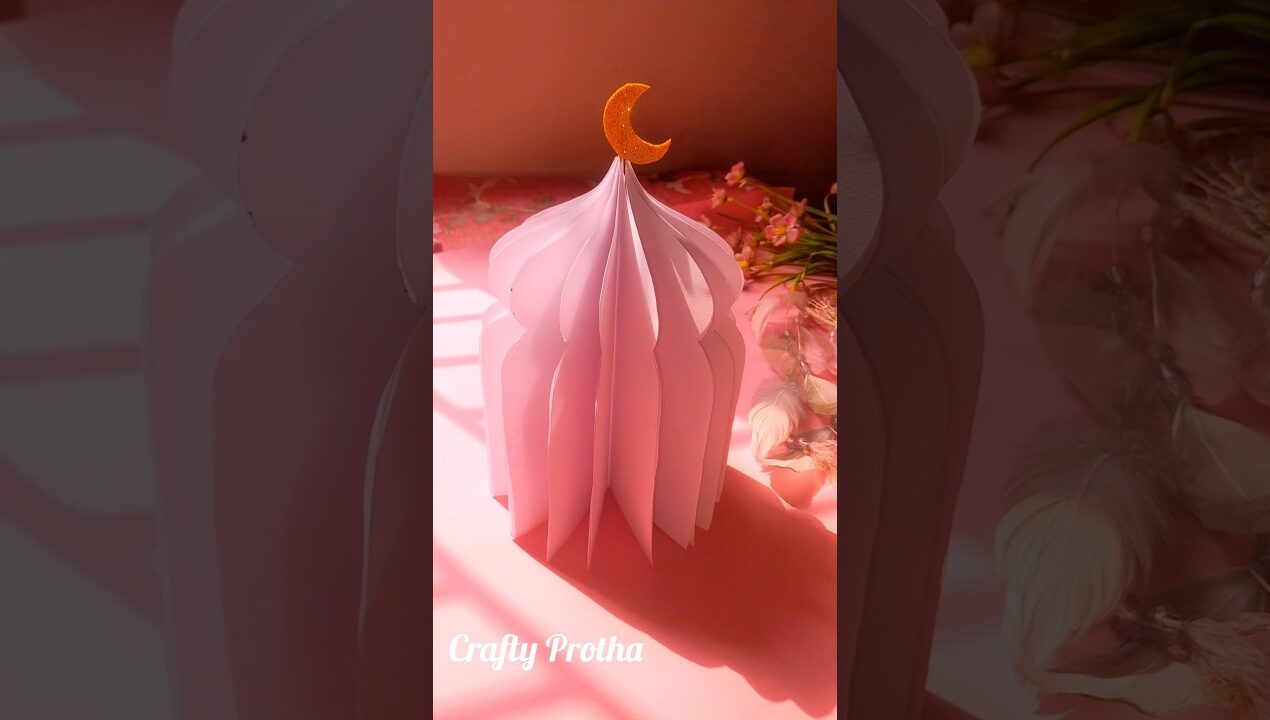 Diy Eid decor 🌙✨️ #sorts #shortsfeed #craft #eidmubarak #diy #reels #foryou