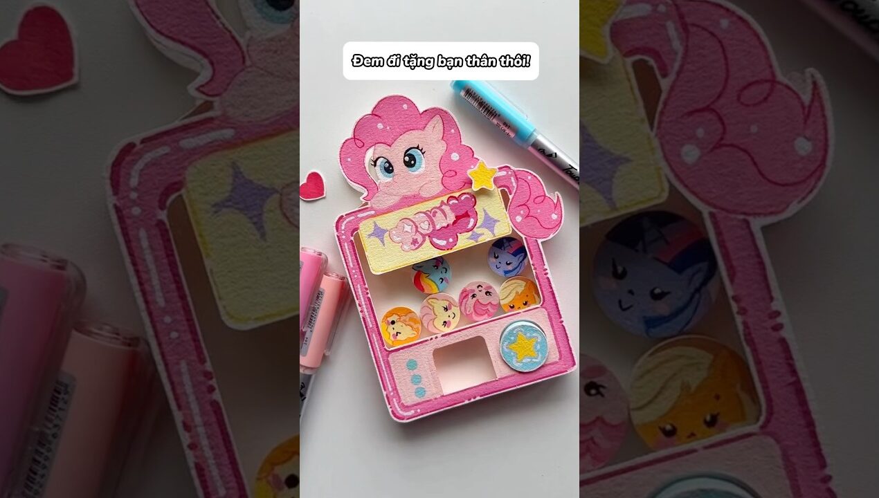 Cách làm đồ chơi bằng giấy siêu dễ thương #diy #desksetup #handmade #diydethuong #trending #craft