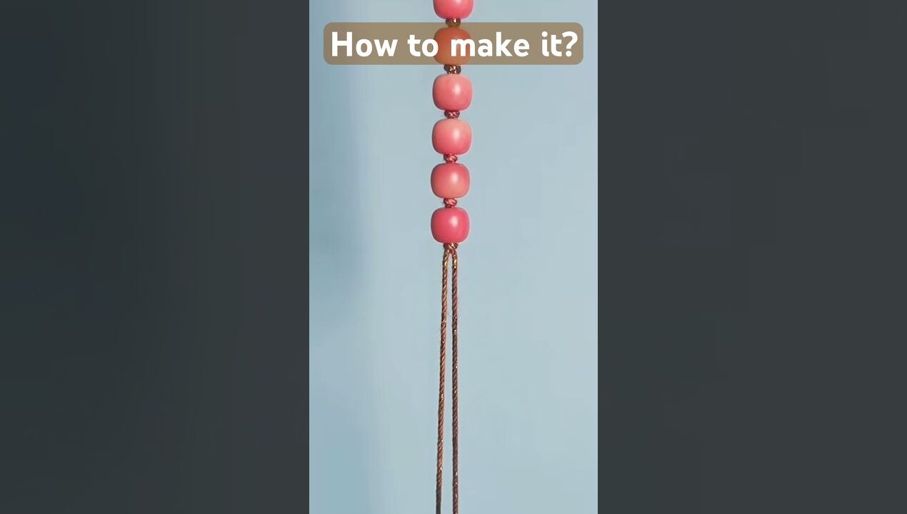 How to make it?#shorts #shortsfeed #diy #craft #diycrafts #handmade #howto #fashion #knot