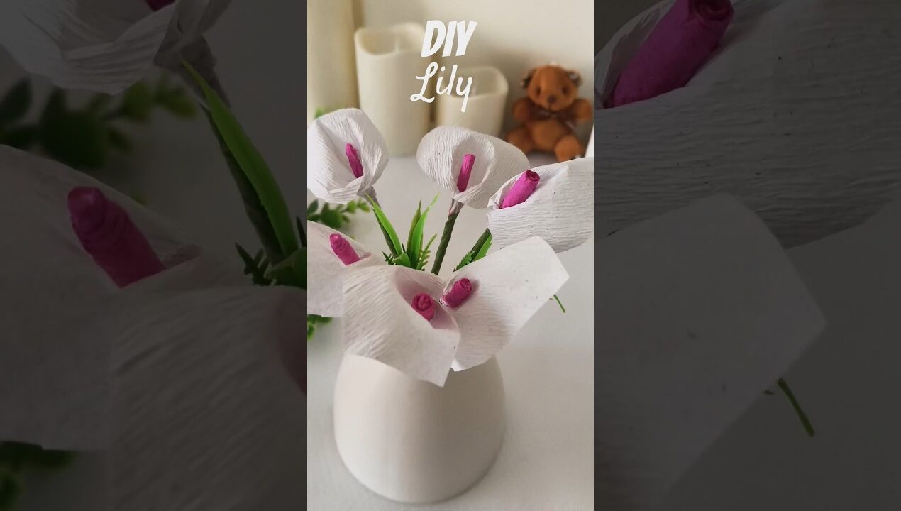 DIY Lily!! 🌷 #theinsidestory #diy #viralvideo #shorts #ytshorts