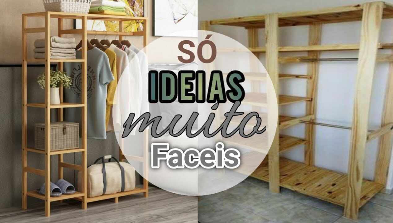 25 IDEIAS DE GUARDA ROUPA DE PALLET | GUARDA ROUPA MINIMALISTA | PALLETS FURNITURE – JOSEANE SILVA