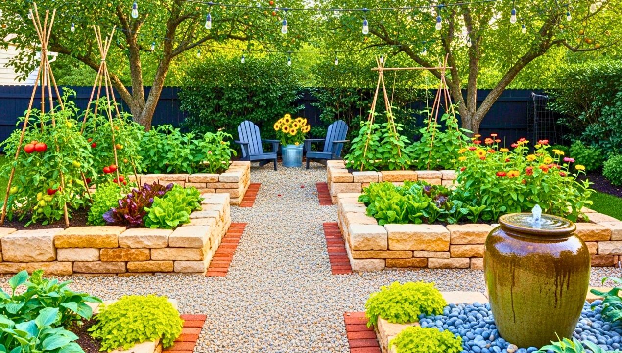 Cozy Rustic Farmhouse Backyard Garden Ideas: Budget-Friendly DIY Vintage Homestead Landscaping Ideas