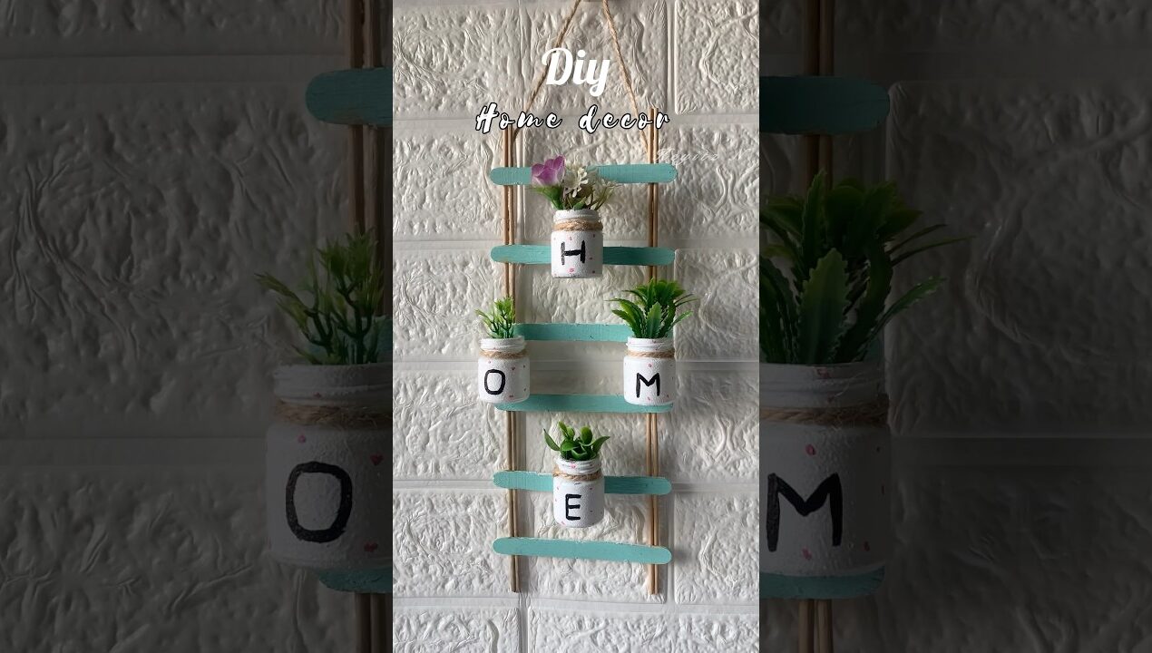 Diy home decor #shorts #craft #diy #shortsviral #hamdmade #diycrafts #viralshorts