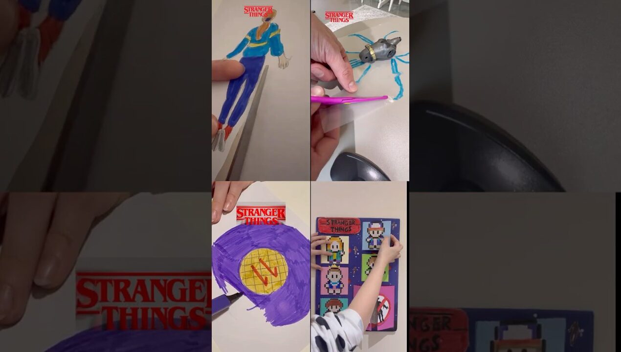 ✨Best of 4 DIY Ideas Stranger Things 🔥