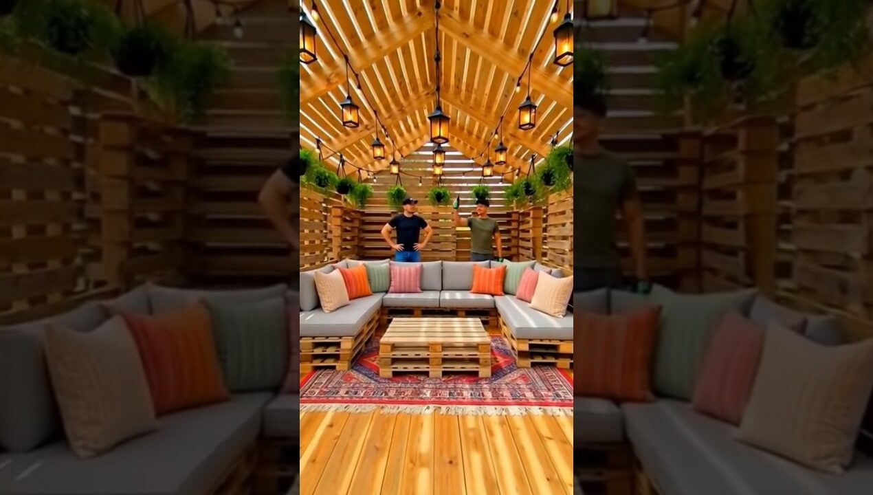 Ugly Corner → Beautiful Pallet Lounge