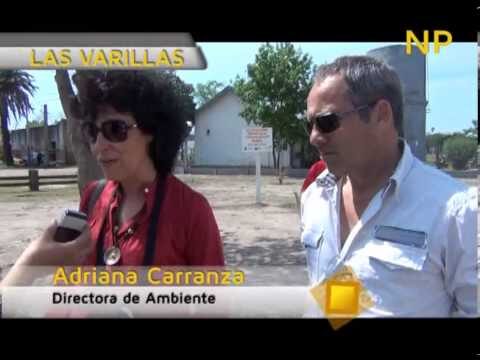 Bancos y cesto reciclado en el predio del Ex Ferrocarril Central Argentino