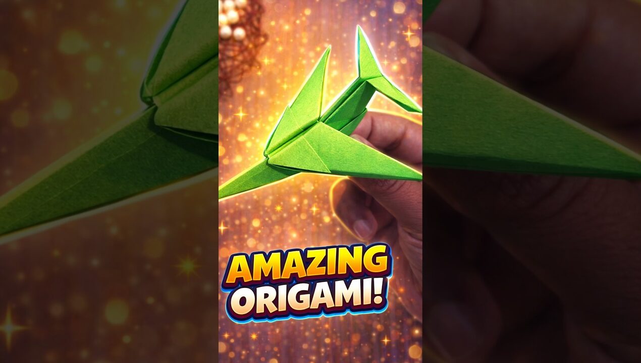 DIY PAPER AIRPLANE / Paper Crafts For School / Paper Craft / Easy kids craft ideas #shorts #kids