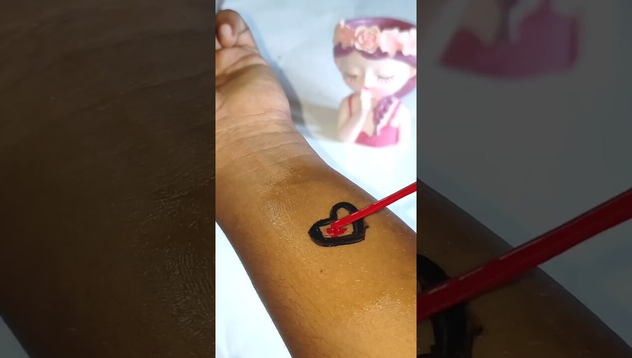 Tattoo വീട്ടിൽ തന്നെ അടിക്കാം🙈🤍#craftmalayalam #craftyhome #craftideas #diyideas #paintingcraft