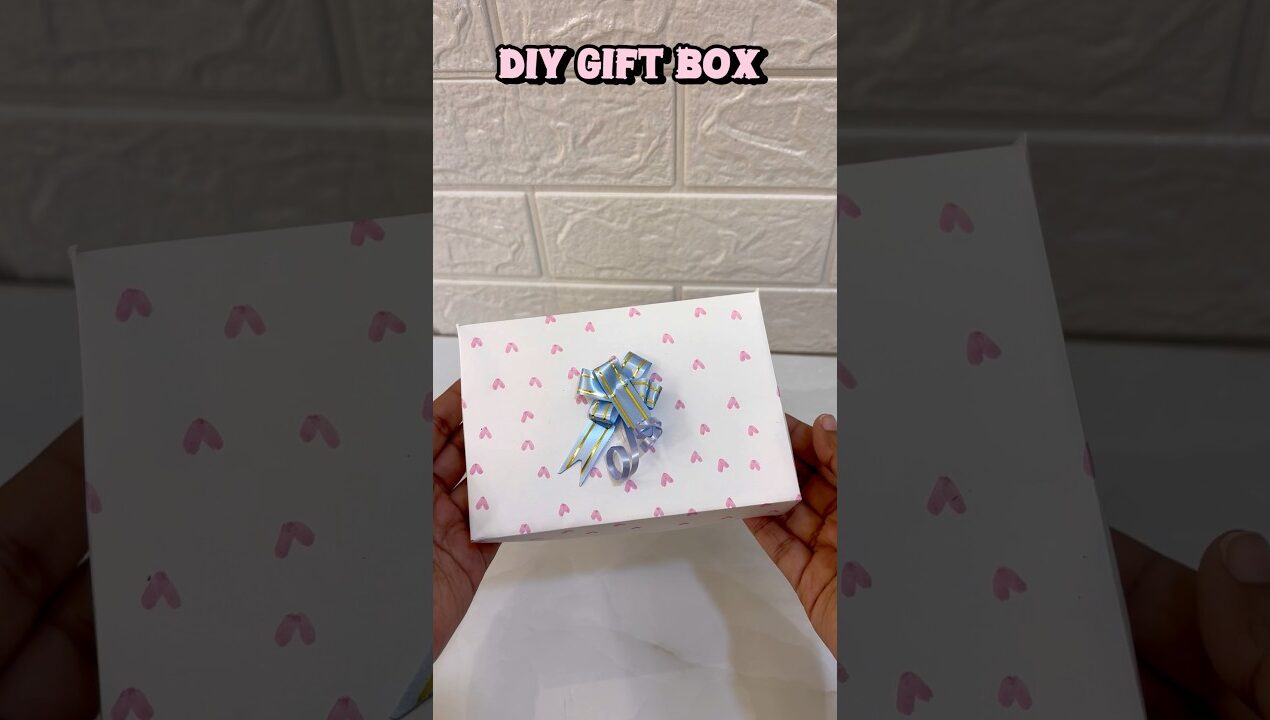 Just Oru paper use panni gift box seiyalama?! 🎁😲| crafts | shorts | Tamil | trending | YouTube