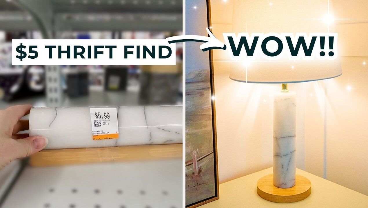Thrift Store Glow Up! 20 DIY Hacks That Look Shockingly Designer