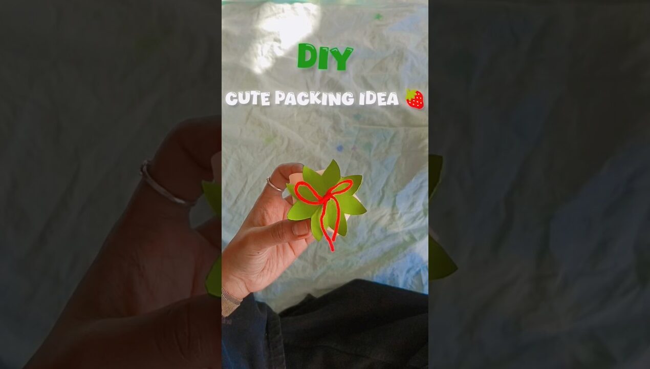DIY  cute gift packaging ideas 🍓🤌 | Easy gift packaging ideas #diy  #craft  #craftideas  #giftideas