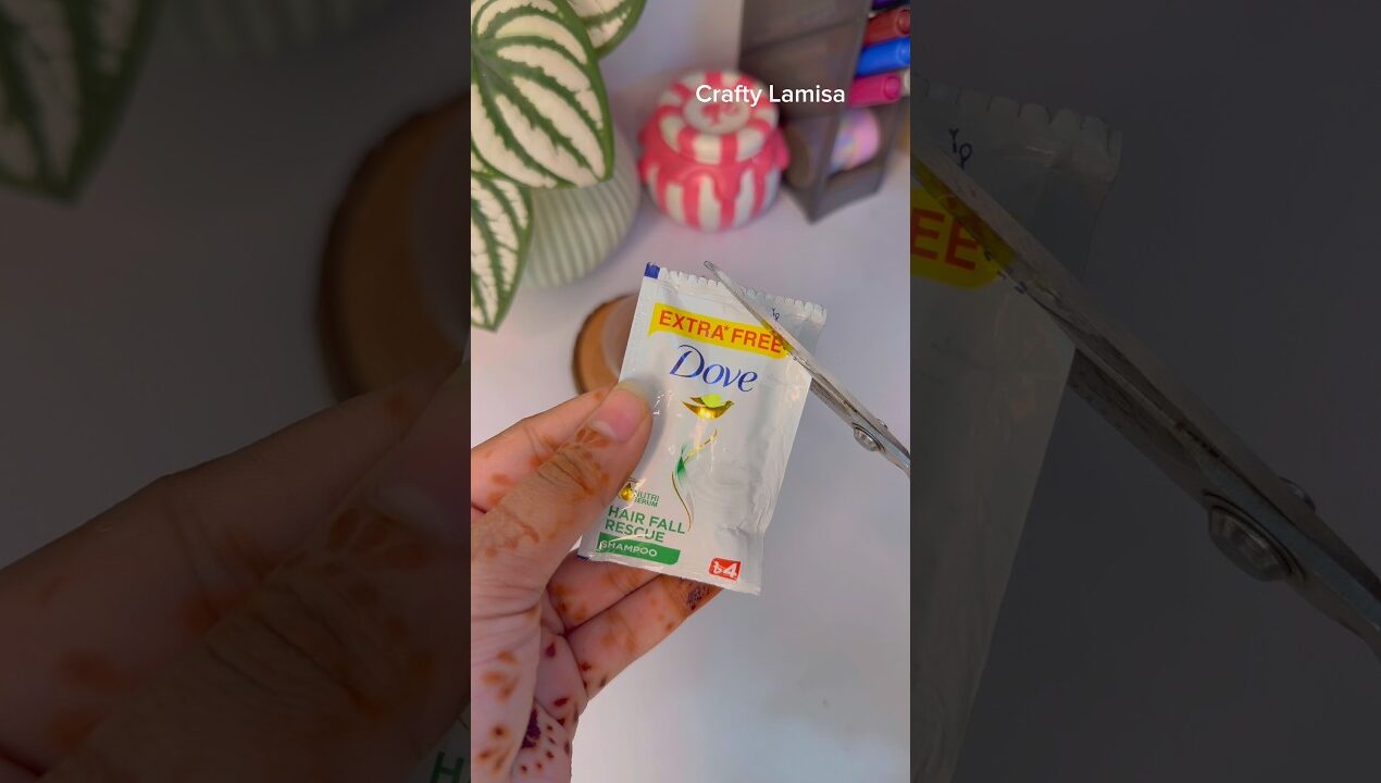 DIY Shampoo hack 😵 #diy #crafts #art #shorts #viralshrt #viral #trendingshorts #carft #eid #mehedi