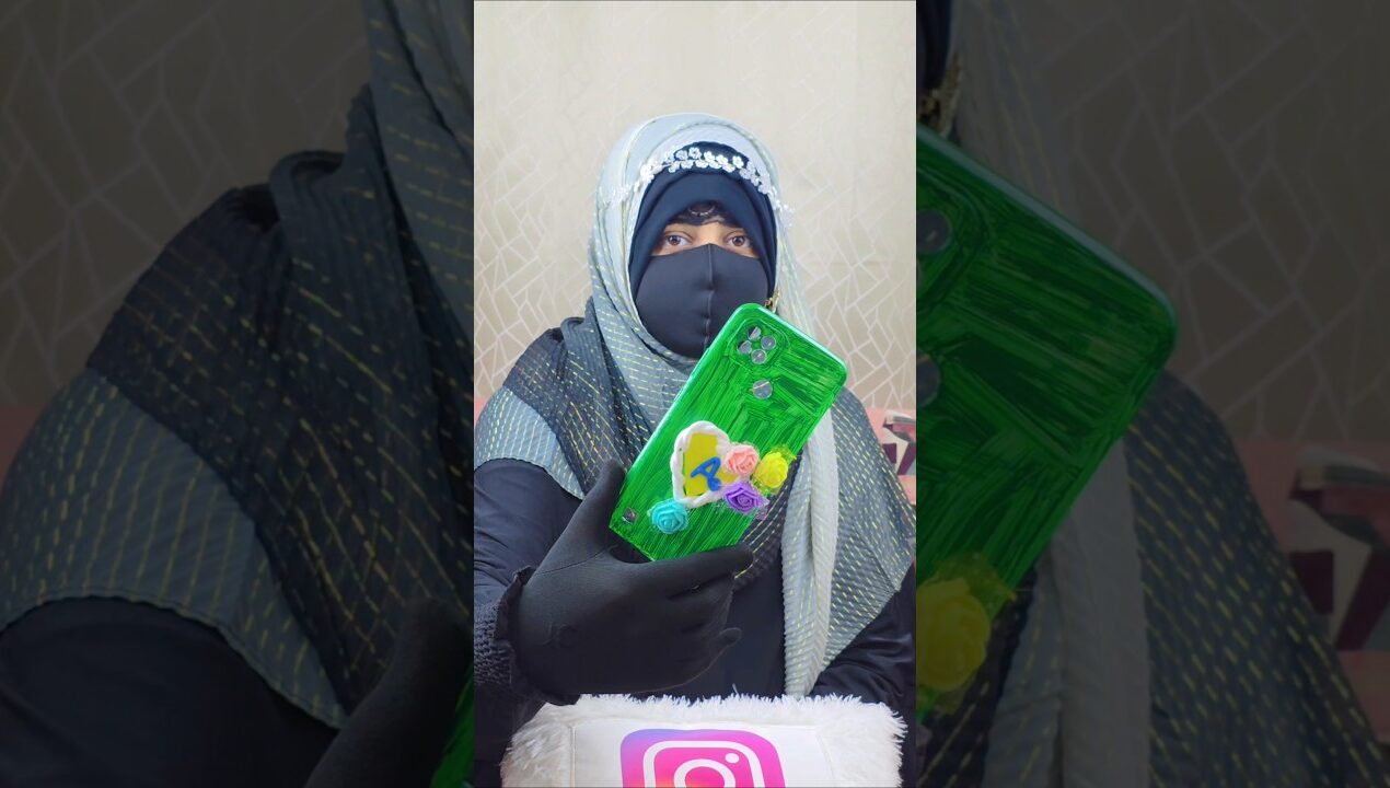 Mobile Cover Diy Idea for kids/ Mobile Cover Decoration With Clay #ytshorts #shorts #support #craft