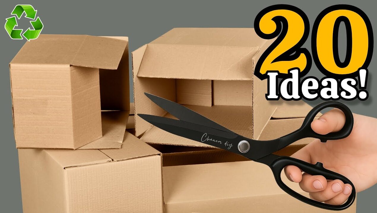 BETTER THAN THE STORE! 😍 20 Low-Cost DIY Home Decor & Space-Saving Ideas from ORDINARY MATERIALS!