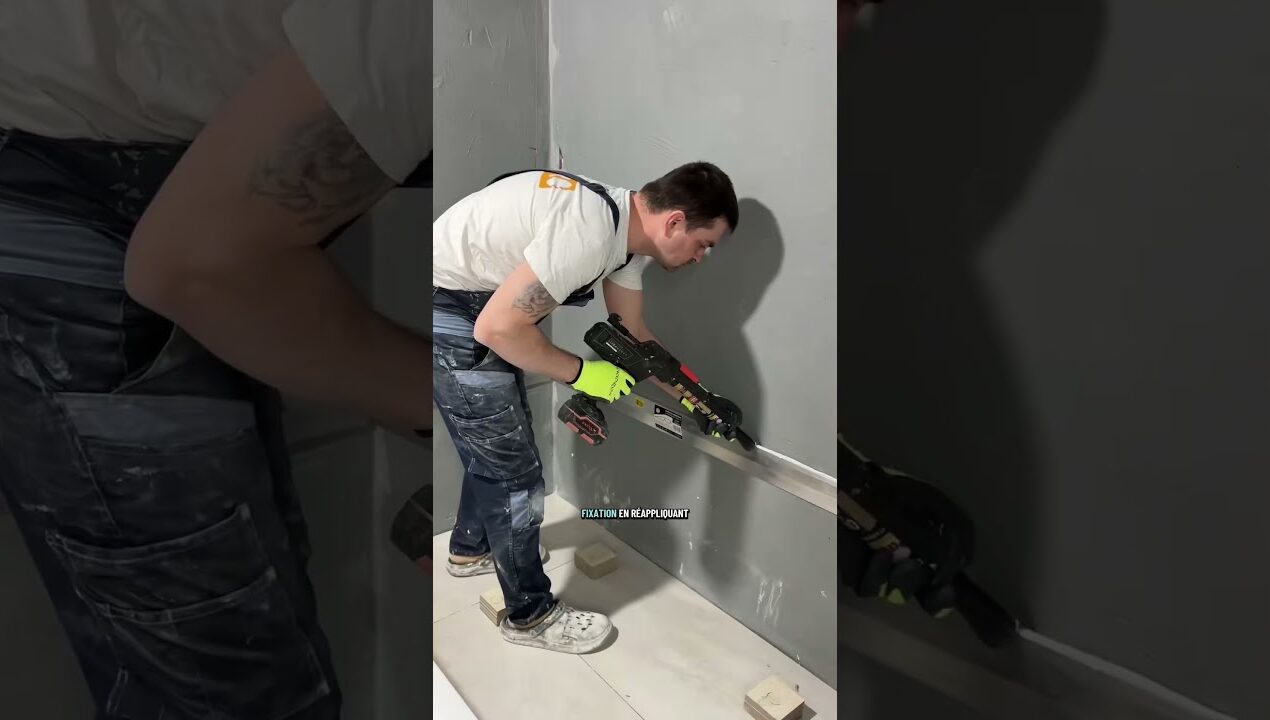 Pose de mousse polyuréthane sur une baignoire #diy #bricolage #renovation #travaux #construction