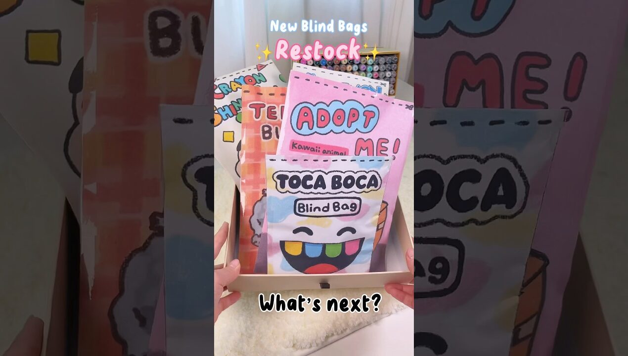 New Blind Bags✨ What’s next? 😊 #asmr #blindbag #paperdiy #papercraft #papersquishy #sanrio #diy