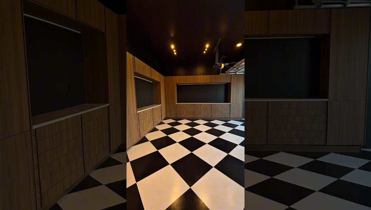 Part 2! The Cabinet Install 😍🔥 #garagetransformation #diy #beforeandafter #springcleaning