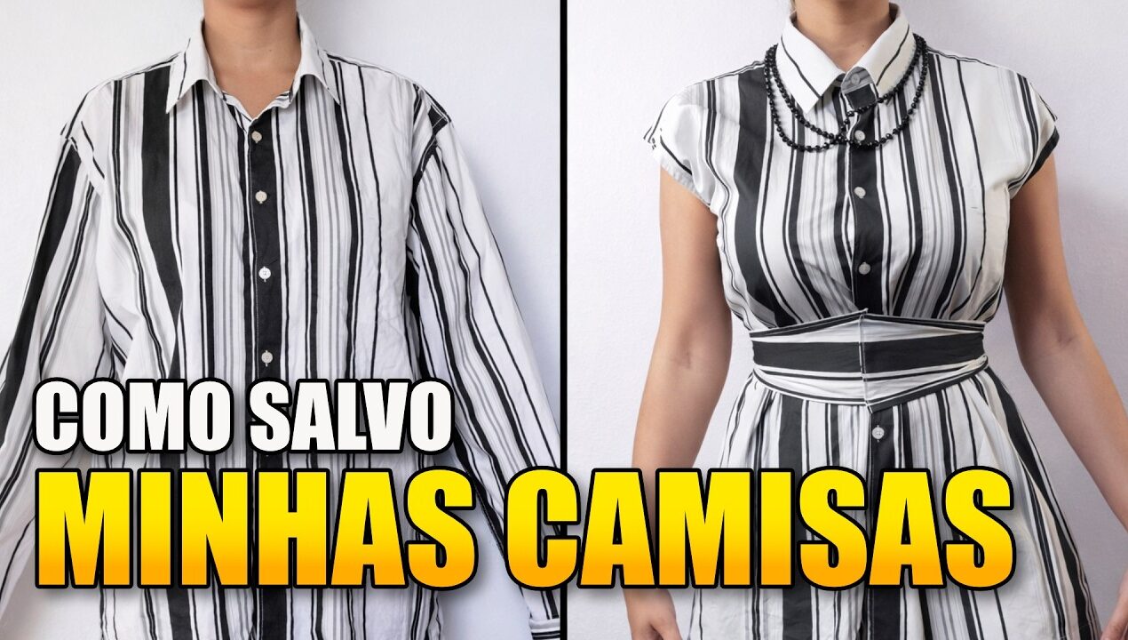 3 Ideias de Transformações em Blusas e Camisas – DIY