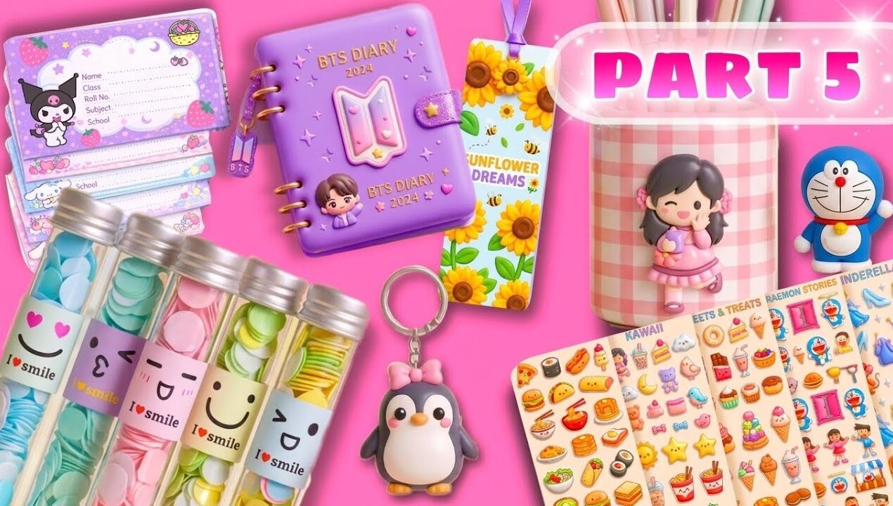 5 Amazing😍Back to School Crafts✂️for students| Easy DIY✨ School🏫Supplies at Home |Cute DIY crafts