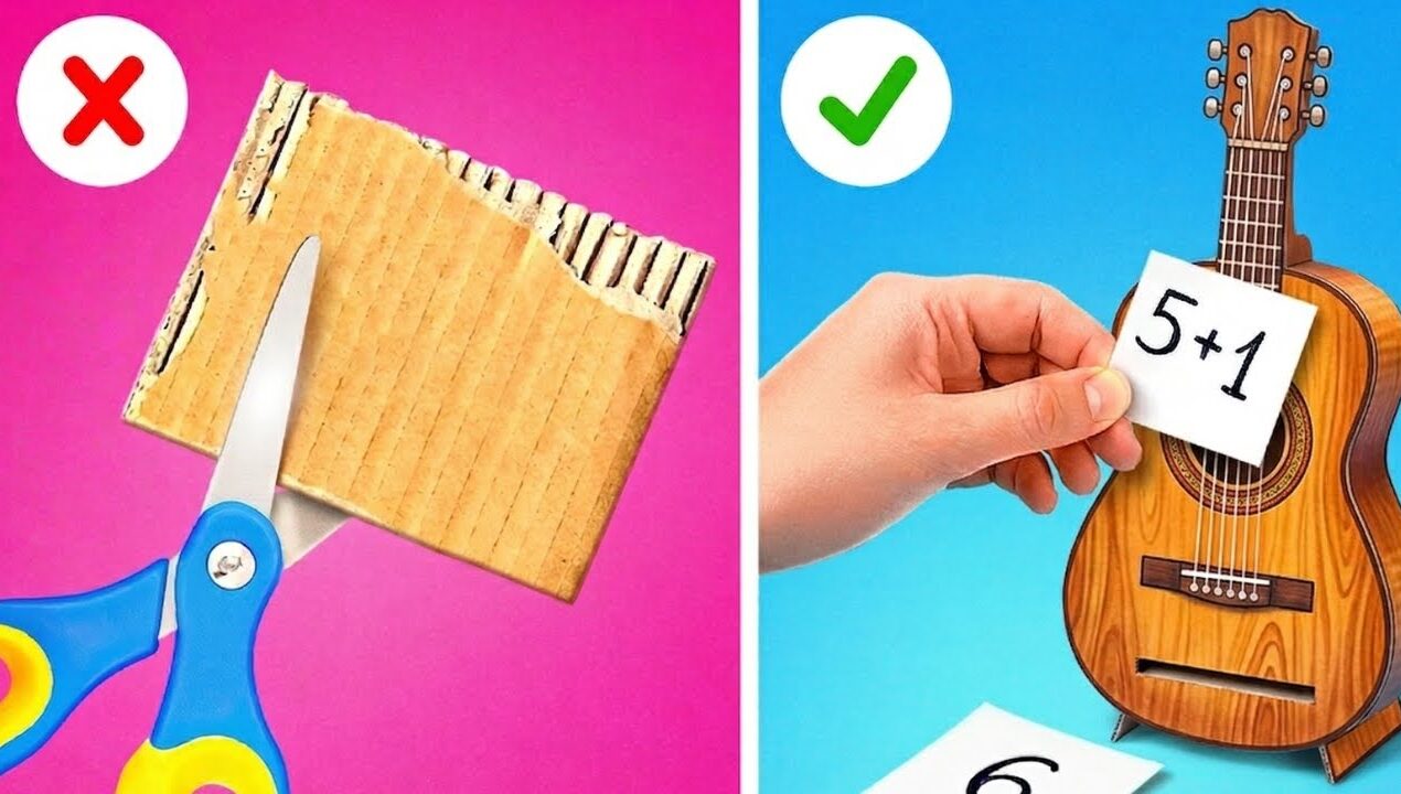 Cardboard Hacks & Secret Paper DIY Crafts: Turning Trash Into Fun!