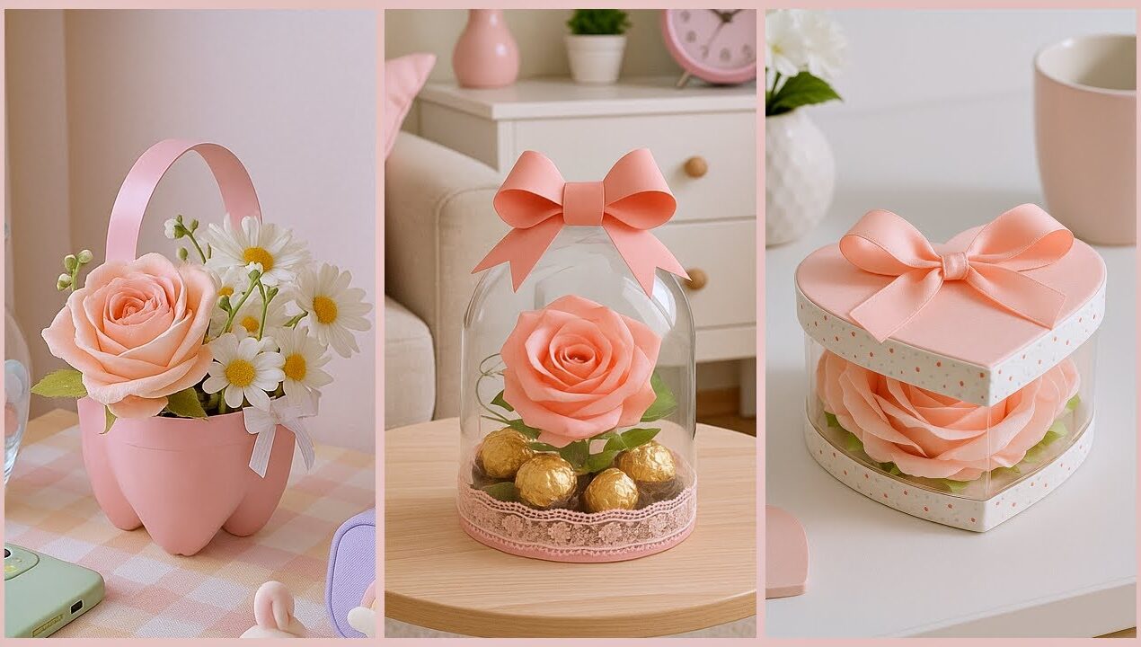 AMAZING Room Decor Ideas with Home Materials – PET Bottle and CARDBOARD RECYCLING