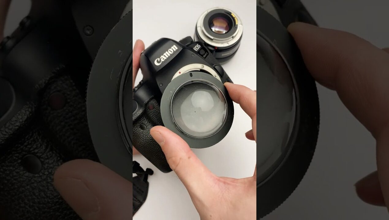 Making a Camera Lens From Scratch #diy #photography #hack