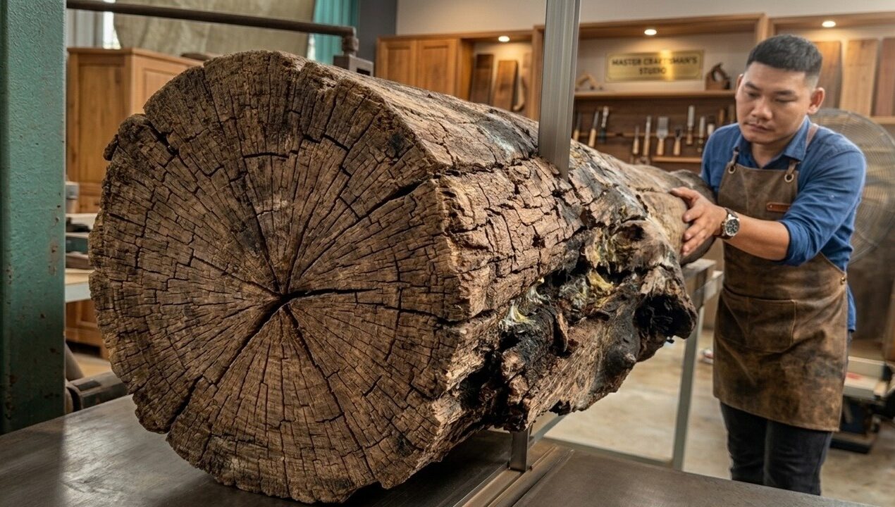 Even Pros Were Shocked! Crafting a High-End Masterpiece Dining Table