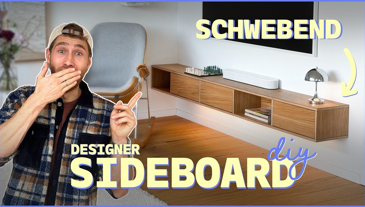 Designer Möbel wie vom Schreiner einfach selber bauen – DIY Sideboard ohne viel Werkzeug | EASY ALEX