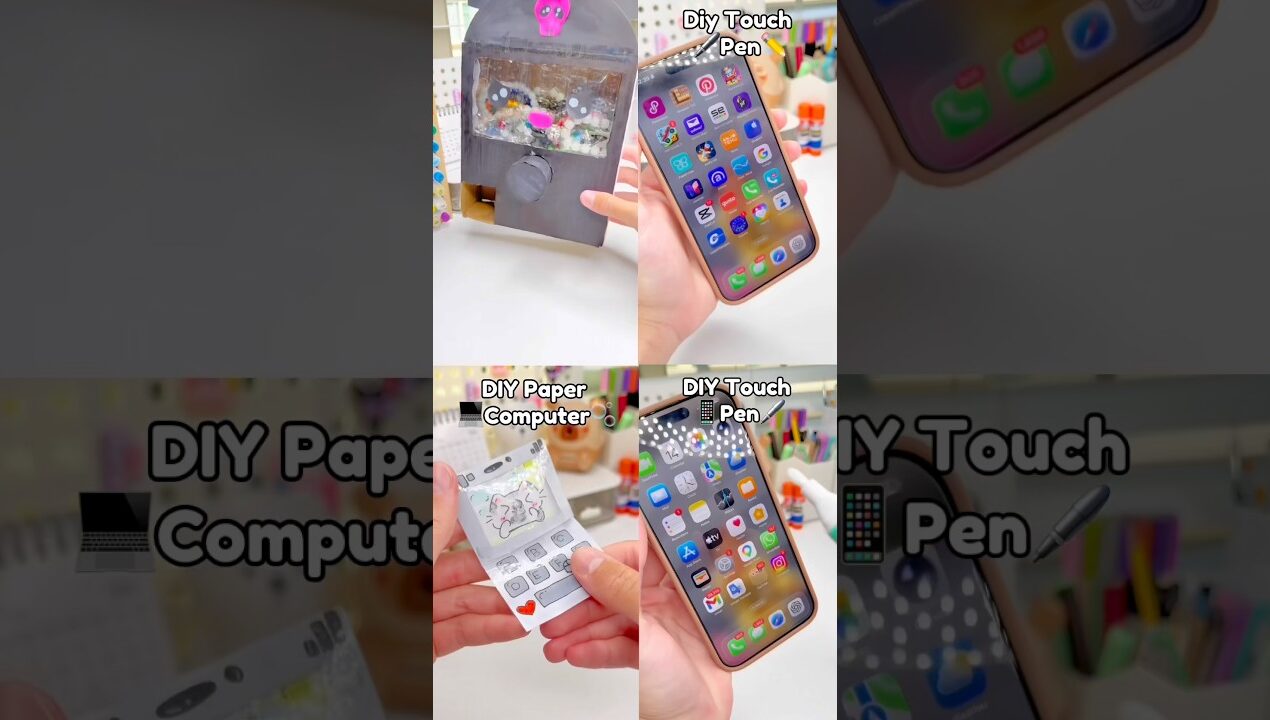 🫧Cute Paper Crafts✨!? #papercrafts #cutecrafts #diycrafts #crafts #diy