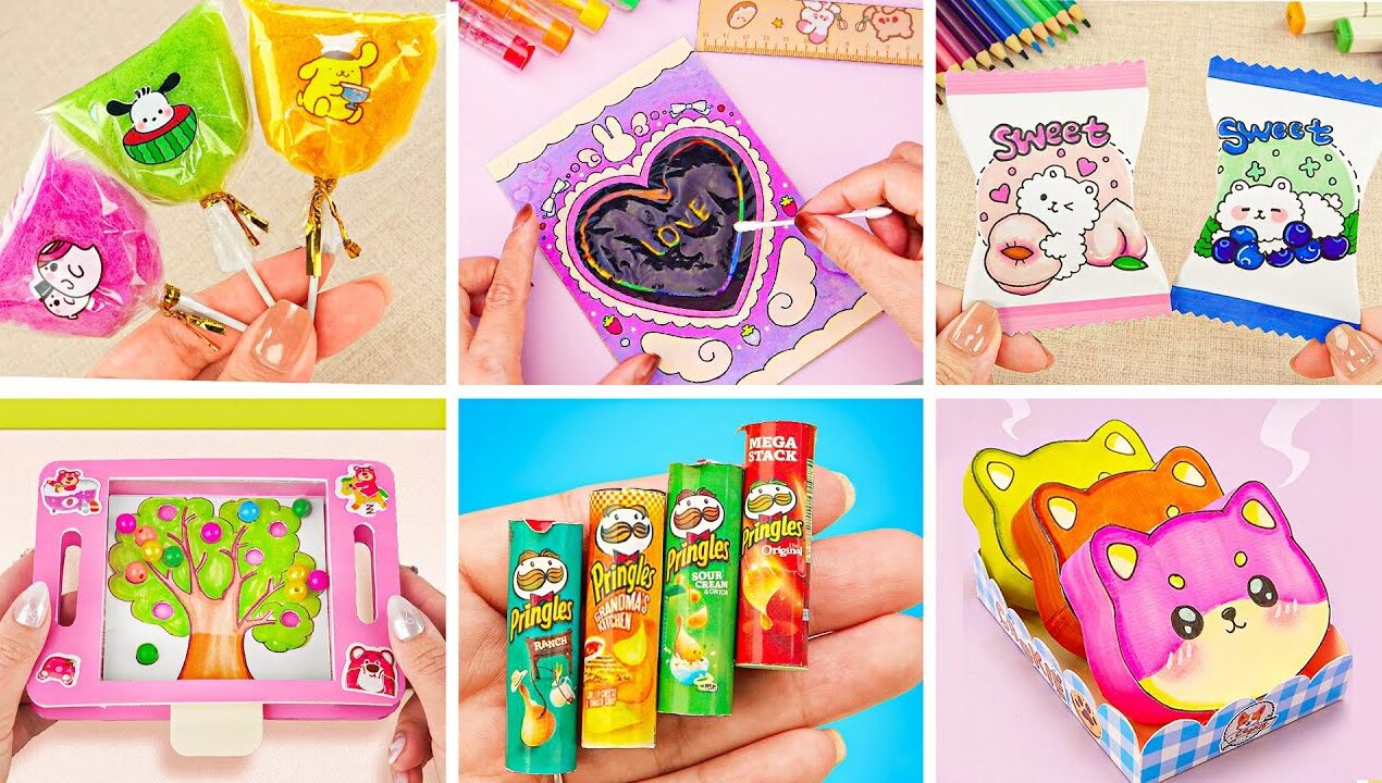 TOP 30+ DIY Creative Craft Ideas You can Make in 5 mins 💡 Easy Paper Crafts 🖍️ Tiny DIY Craft