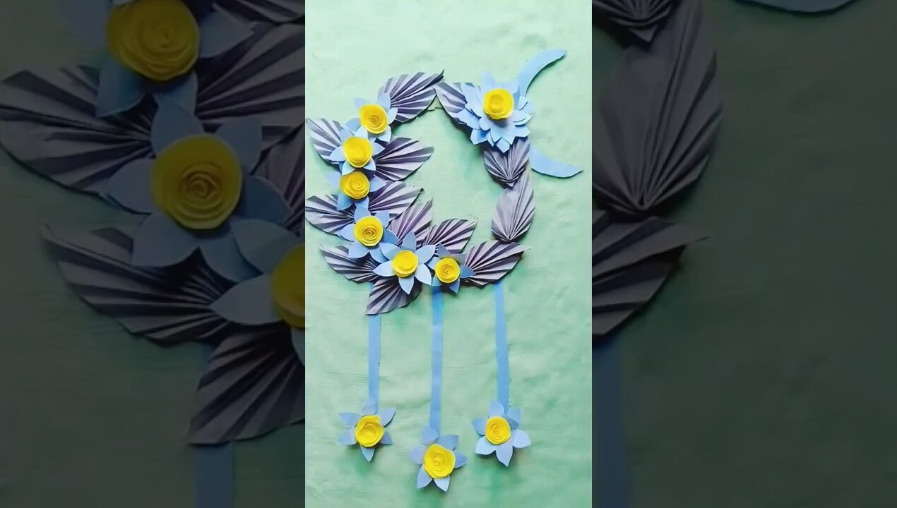 Amazing paper Wall Hanging Crafts #viral #diy #craft #trending #new #subscribe