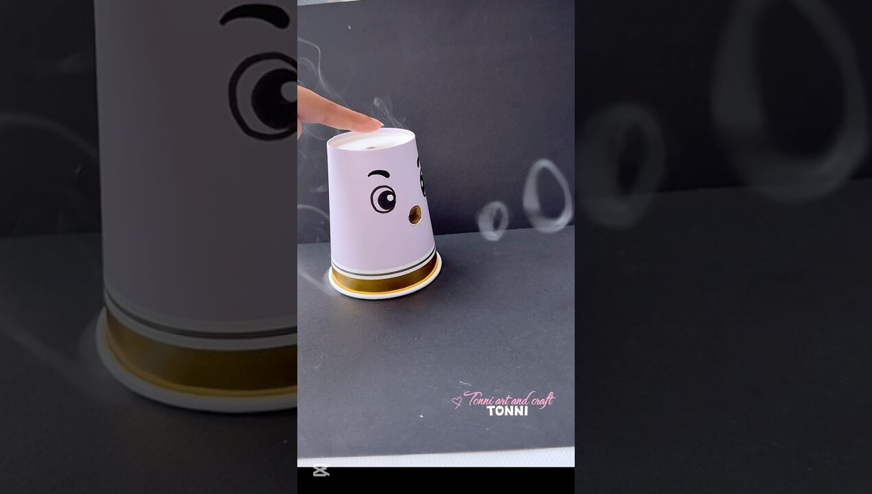 DIY Smoke Circles at Home! #shorts #tonniartandcraft #diy #craft #art #love