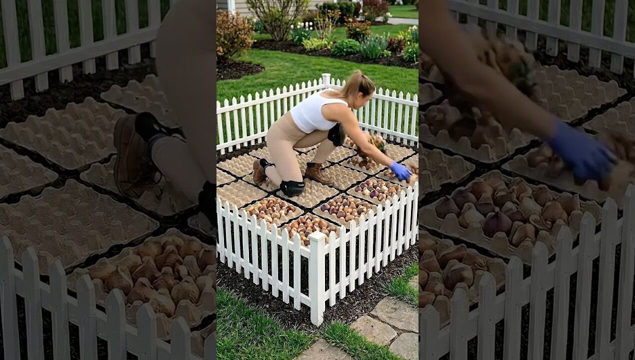 Growing Tulips in Egg Cartons 🌷🥚