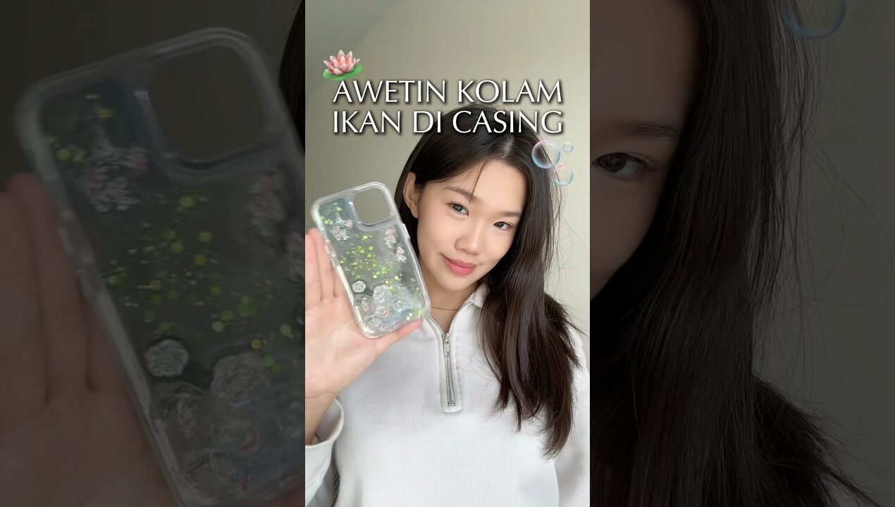 Next bikin tema apa lagi? 🪷🫧 #art #resinart #resinphonecase #casingaesthetic #diy #artwork